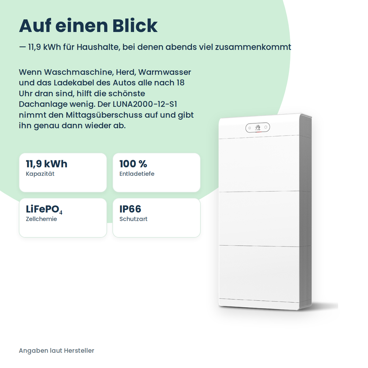 HUAWEI LUNA2000-12-S1 batterie domestique 12 kWh