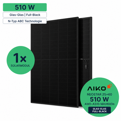 Jolywood 500 W, N-type, bifaciaal en dubbelglas