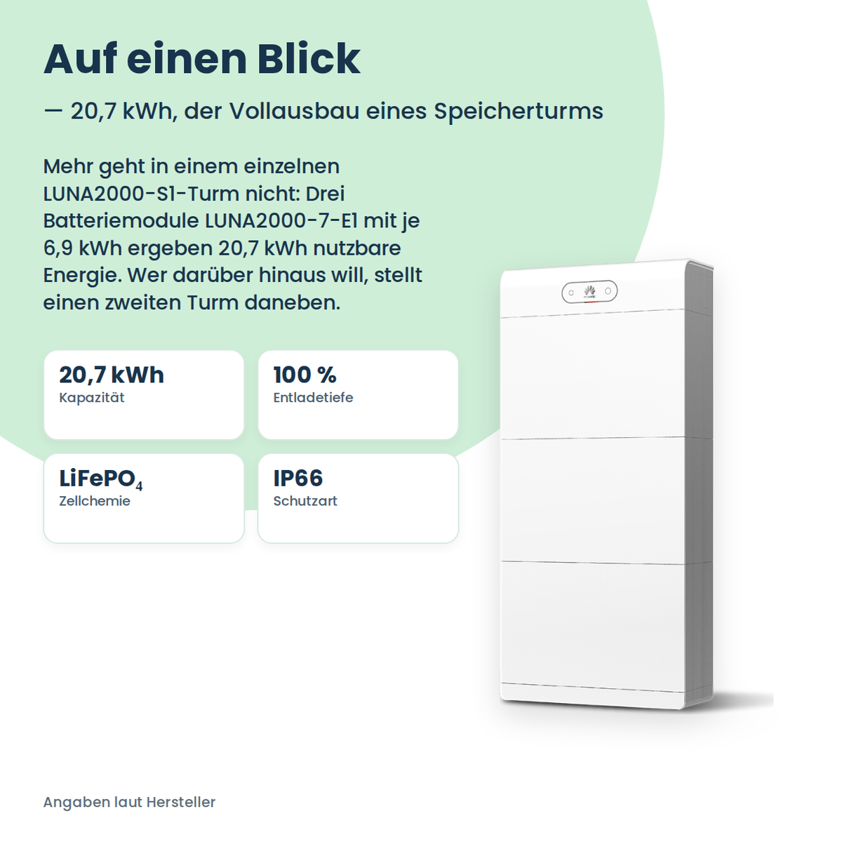 HUAWEI LUNA2000-21-S1 thuisbatterij 21 kWh