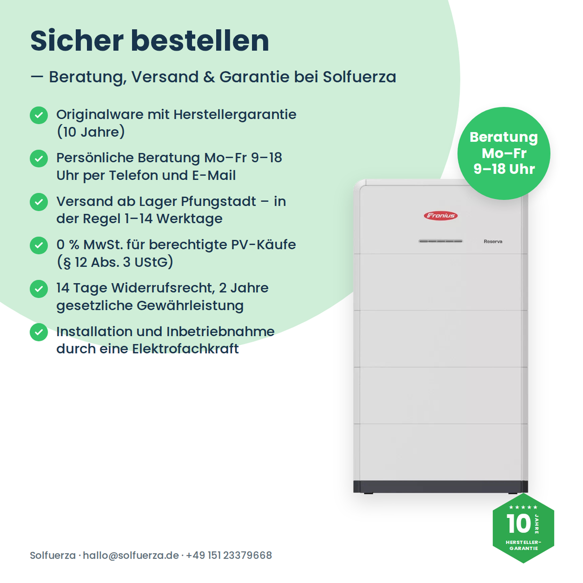 Fronius Reserva module de batterie 3,15 kWh