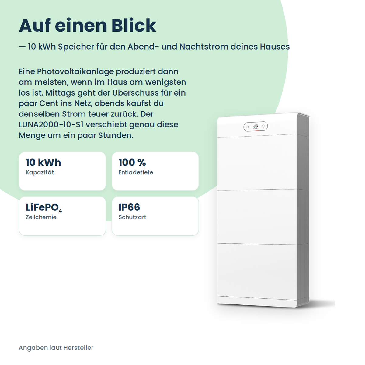 HUAWEI LUNA2000-10-S1 thuisbatterij 10 kWh