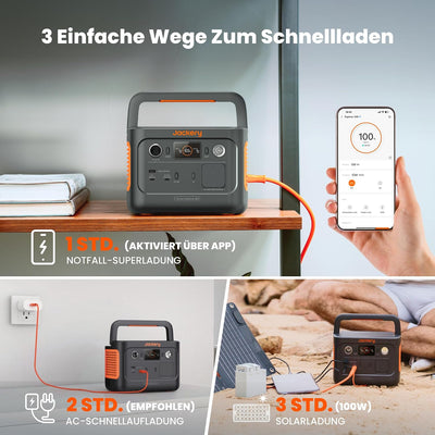 Jackery Explorer 240 v2 draagbaar powerstation | 256 Wh LiFePO4, 300 W