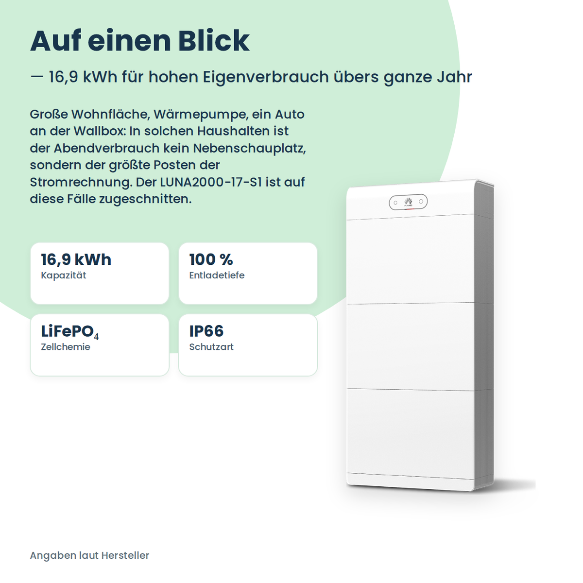 HUAWEI LUNA2000-17-S1 thuisbatterij 17 kWh