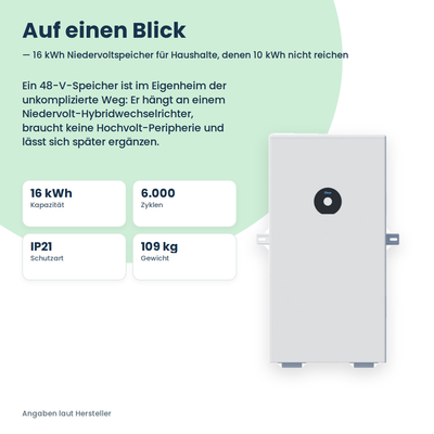 Deye SE-F16-C – Anschluss an Deye Hybrid-Wechselrichter und Parallelbetrieb