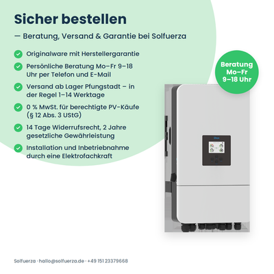Deye SUN-12K-SG05LP3-EU – onduleur hybride triphasé 12 kW pour batteries basse tension