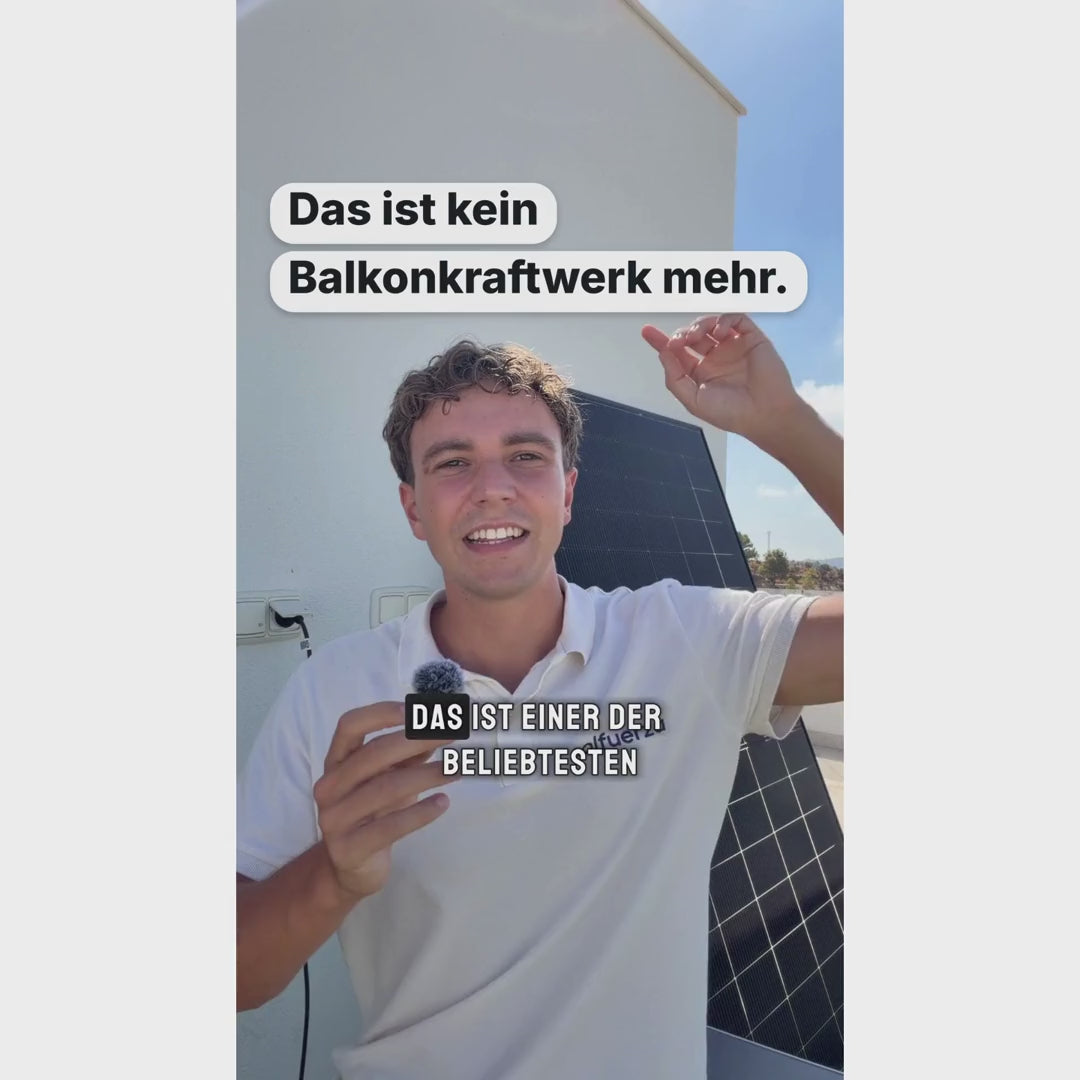 Charger la vidéo: Produktvideo zum Anker SOLIX Solarbank 4 E5000 Pro Heimspeicher