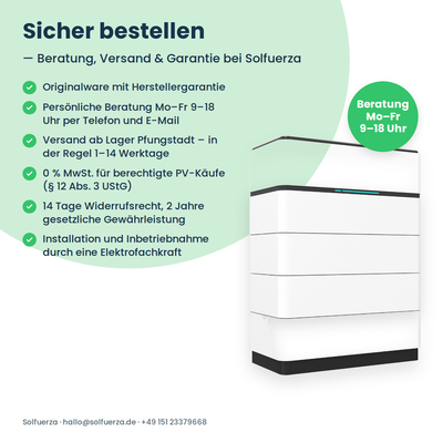 Sungrow SBH300 batterie haute tension 30,0 kWh